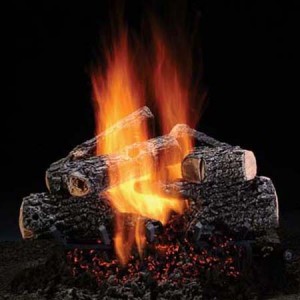Hill County Oak Vented Gas Logs by Hargrove