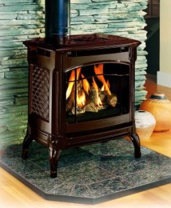 Champlain Direct Vent Gas Stove by Hearthstone