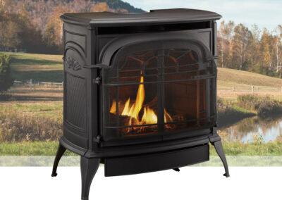 Stardance Direct Vent Stove by Vermont Castings