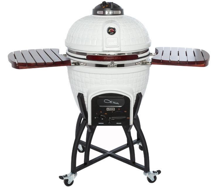 White Vision Grill Fireplace and Patio