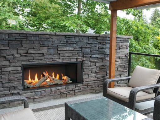 L1 Linear Outdoor Gas Fireplace by Valor