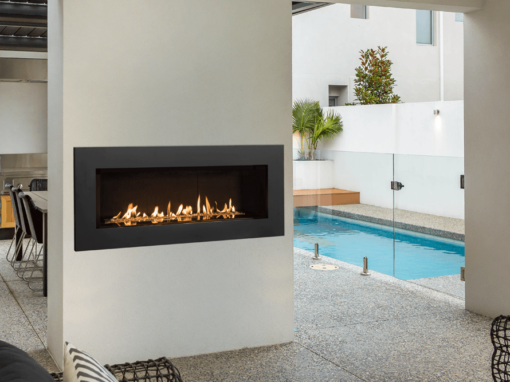 L & LT Series Outdoor Gas Fireplaces by Valor