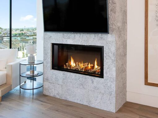 LT1 Linear Outdoor Gas Fireplace by Valor