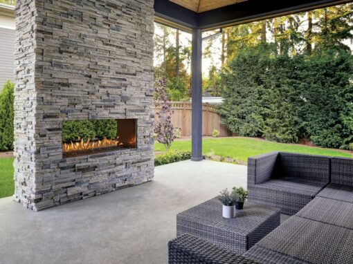 6242 Outdoor Gas Fireplace