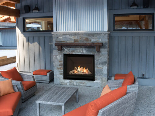 H5 Outdoor Gas Fireplace by Valor